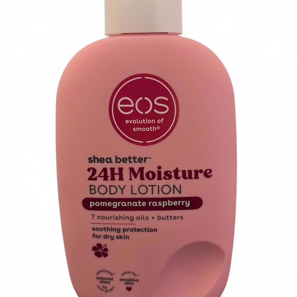 eos "pomegranate raspberry" body lotion
